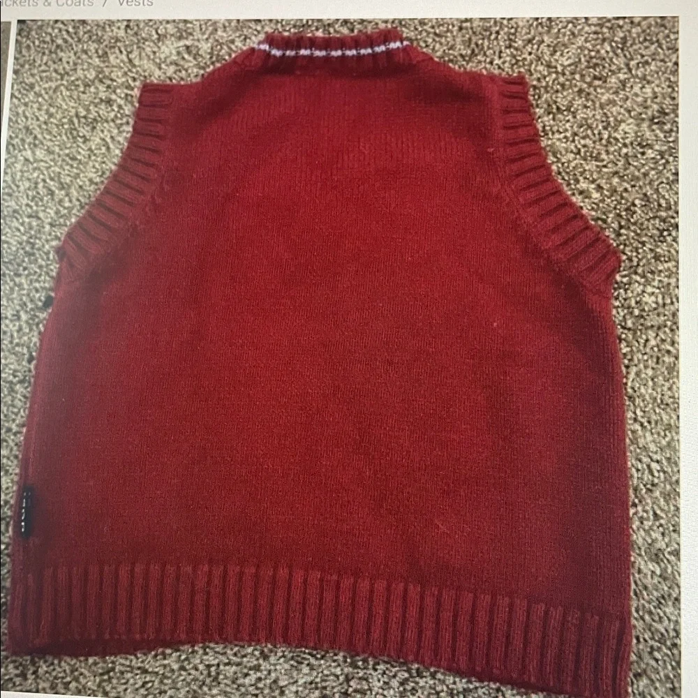 IZOD Baby Boy Red Sweater Vest 18M
